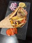 Gyros Pita Vom Schweinefleisch